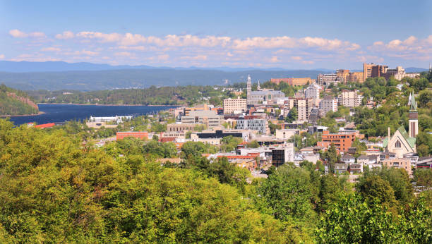 istock Saguenay City and River in Summer 1288395708