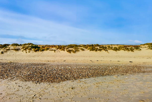 istock Sand Dunes and Pebbles on a beach 1288398008