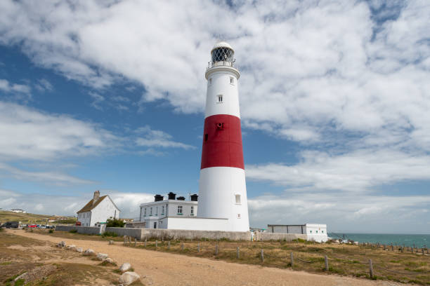 Portland Bill lighthouse in Dorset
