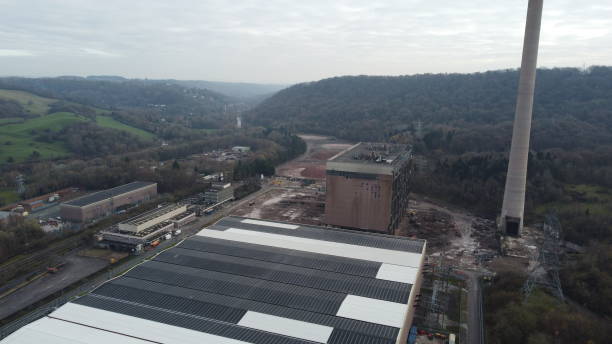 istock Ironbridge Power Station, the demolition site a year on. 1288404135