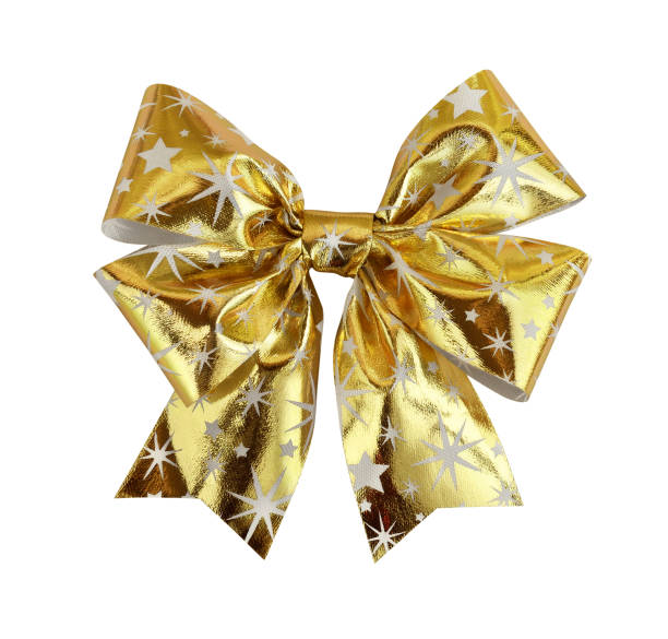 istock Golden festive Christmas bow 1288416894