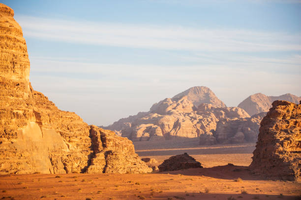 istock Wadi Ram desert. Jordan landscape 1288425014