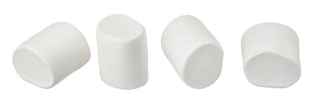 istock Marshmallow isolated on white background with clipping path and full depth of field 1288426439