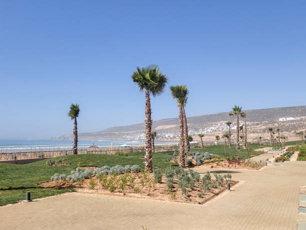 istock Patio promenade at a Morocco resort 1288431631