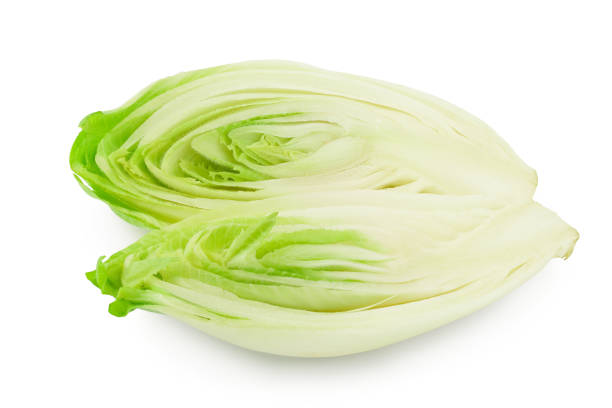 istock Chicory salad isolated on white background with clipping path and full depth of field. 1288431701