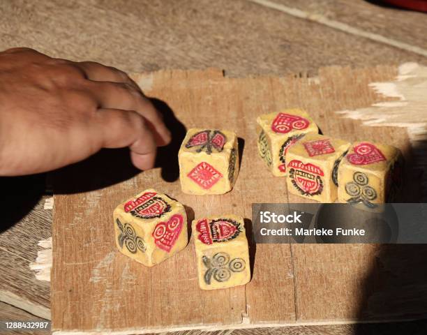 Nepales Game Stock Photo - Download Image Now - Close-up, Color Image, Dice