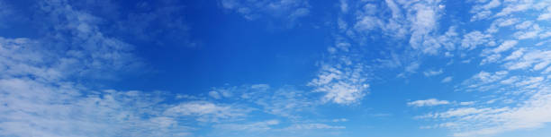 istock Panorama sky with cloud on a sunny day. 1288436735