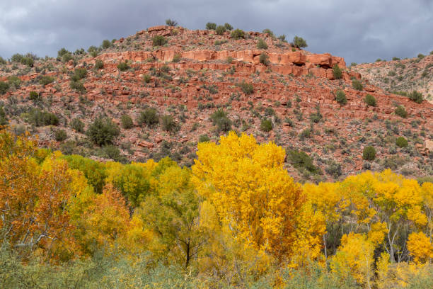 istock Verde Canyon Arizona Autumn Landscape 1288438602