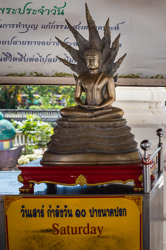 January 2020 - Wihan Phra Mongkhon Bophit, Ayutthaya, Thailand, Southeast Asia