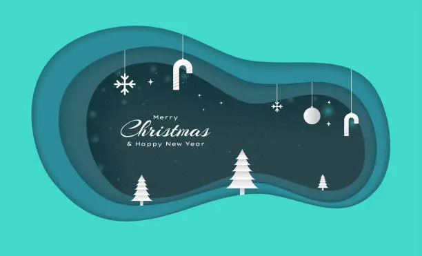 Vector illustration of Christmas Background