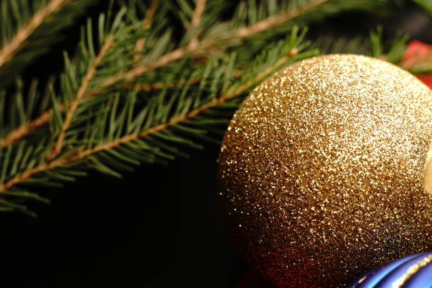 istock Christmas toys that are hung on the tree. 1288449063