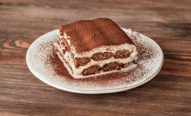istock Portion of tiramisu 1288454284