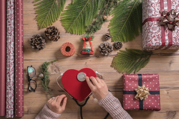 istock Medical Christmas and New Year. 1288455148