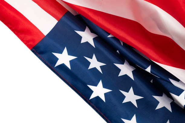 istock American flag as a background. Top view. 1288457519