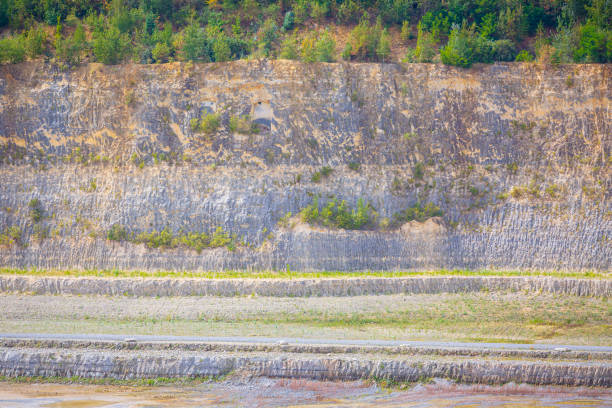 istock Closeup of a chalk and limestone quarry 1288466731