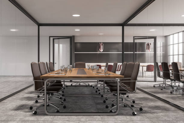 istock White and gray conference room interior 1288474248