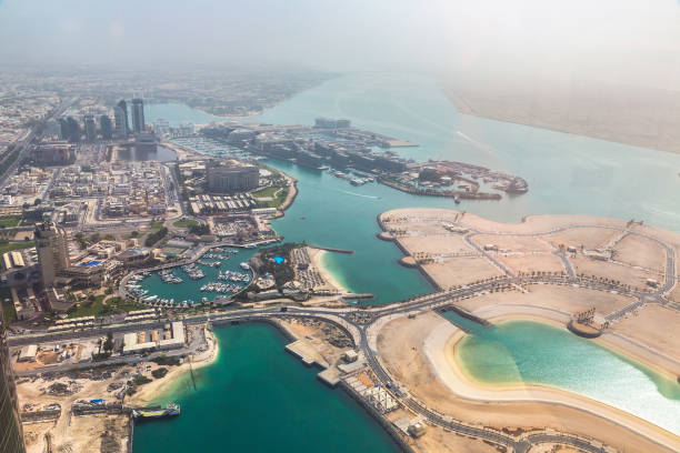istock Aerial view of Abu Dhabi 1288474667