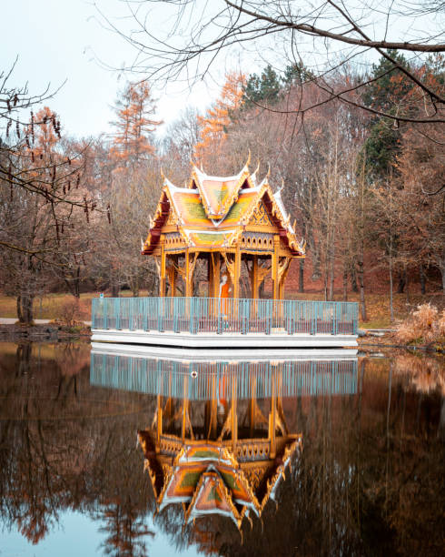 istock Autumn ends in Munich. Shots from West park 1288479280