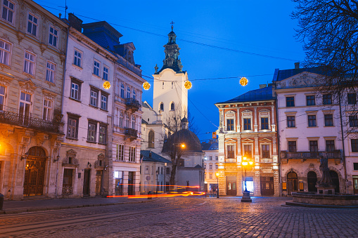 Centro histórico de Lviv photo