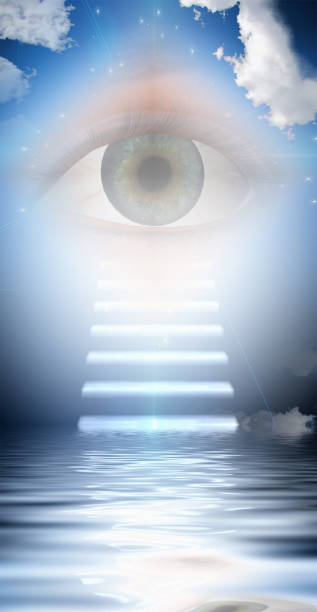 istock Stairs lead to eye 1288480286