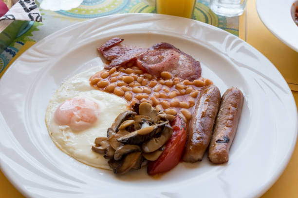 istock Tasty full English breakfast 1288482942