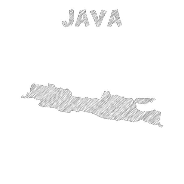 2,100+ Java Island Map Stock Illustrations, Royalty-Free Vector ...