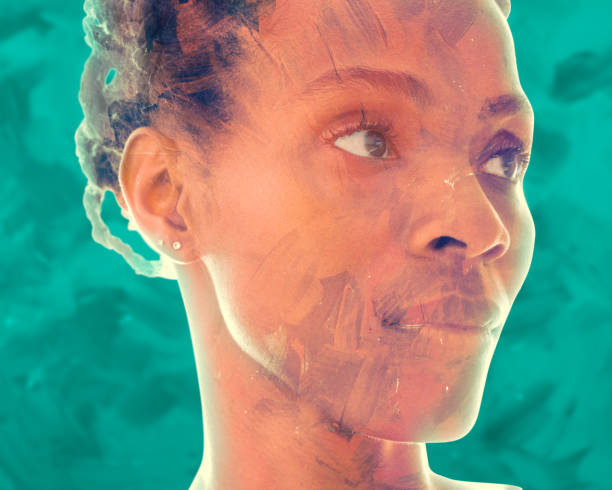 istock Creative photo manipulation of a portrait 1288496813