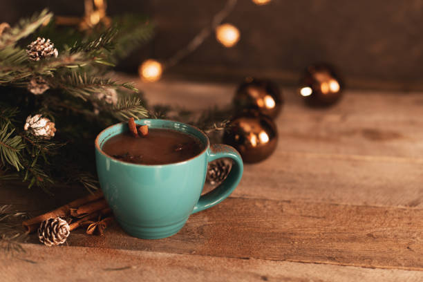 istock Cup of chocolate and gingerbread cookies. Christmas time. 1288511006