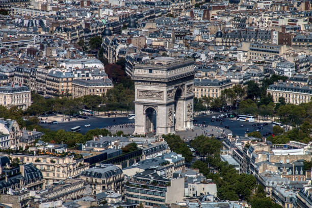 istock Aerial view from the Eiffel tower, Paris 1288511962
