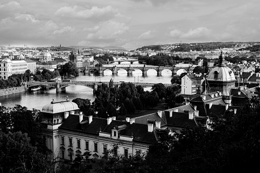 Charles bridge in Prague, Czech republic