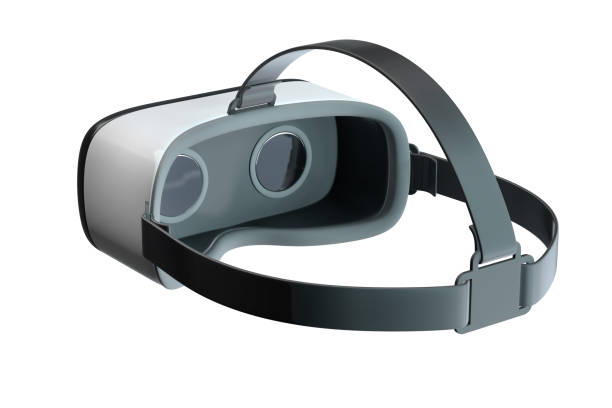 istock 3D render of Virtual Reality googles isolated on white 1288534394