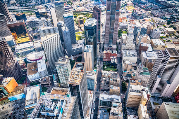 Directly Above Downtown Dallas