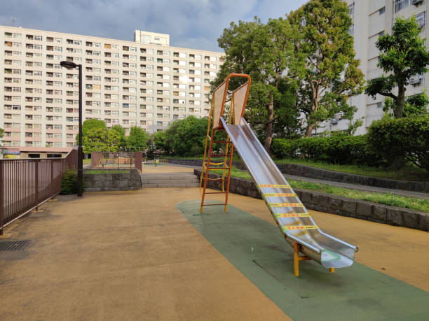 istock Prohibited park playground equipment in Japan 1288537694
