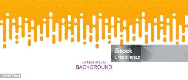 Gradient Yellow Rounded Rectangle Textured Design In Yellow Shade With A Gradient Vertical Stripes With ...