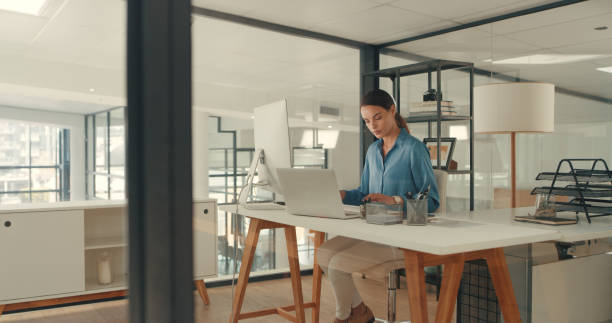 istock Staying productive as she heads towards success 1288553392