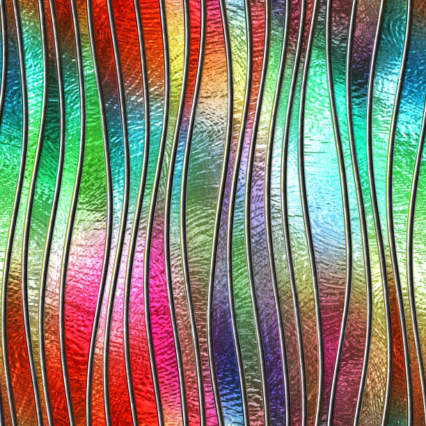 3D render, motif pattern
