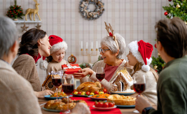 istock family celebrating Christmas 1288560260