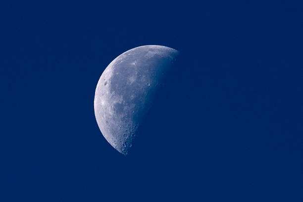 istock Bright and beautiful moon with its craters 1288565141