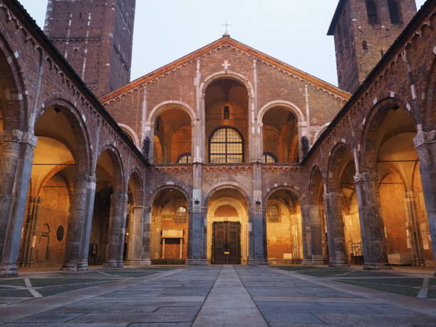 istock Sant'Ambrogio basil, Milan, Italy 1288569808