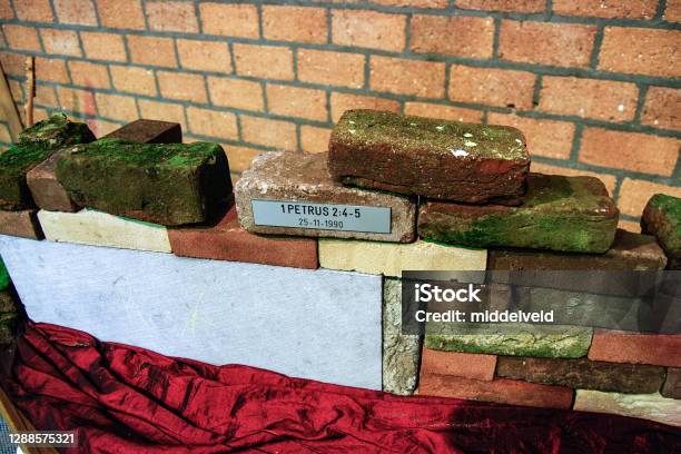 Biblical Living Stones Stock Photo - Download Image Now - House, God, Gospel