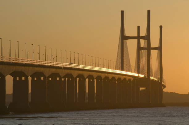 istock Second Severn Crossing Bridge, Sudbrook, Monmouthshire, Wales, Britain 1288576860