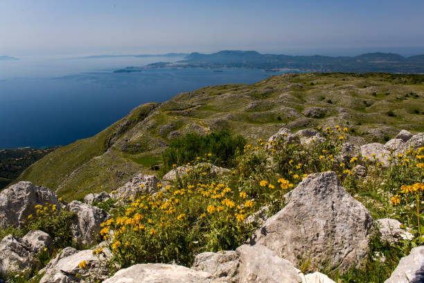 istock Landscape on the Pantokrator in Corfu 1288591477