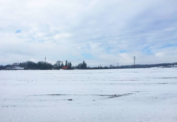 zimowy krajobraz w czechach - czech republic ski winter skiing zdjęcia i obrazy z banku zdjęć