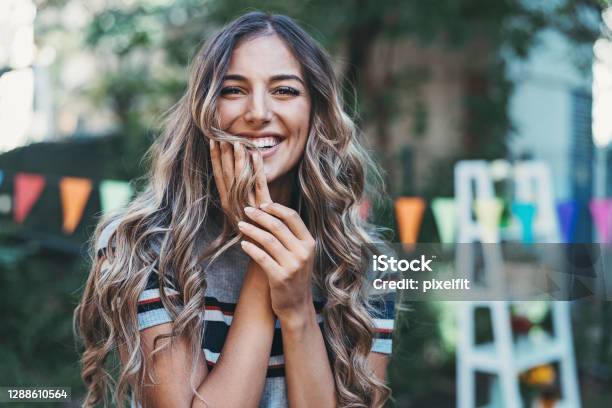 Beautiful Woman Stock Photo - Download Image Now - Women, One Woman Only, Long Hair