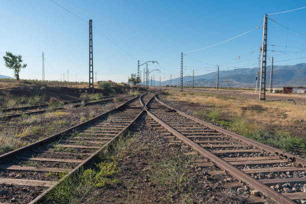 istock Several train tracks in a station in southern Spain 1288613333