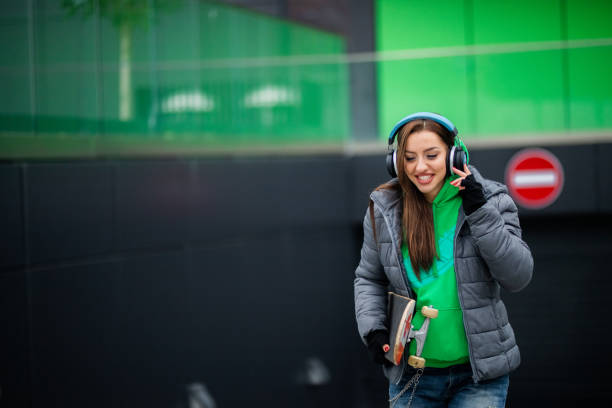 istock Beautiful urban girl 1288613396