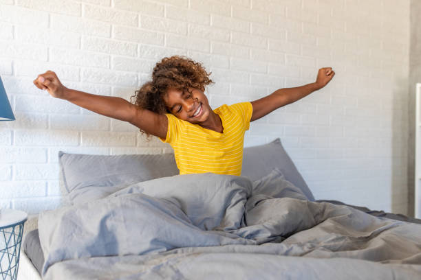 8,600+ Morning Awakening Child Girl In Bed Stock Photos, Pictures & Royalty-Free Images - iStock