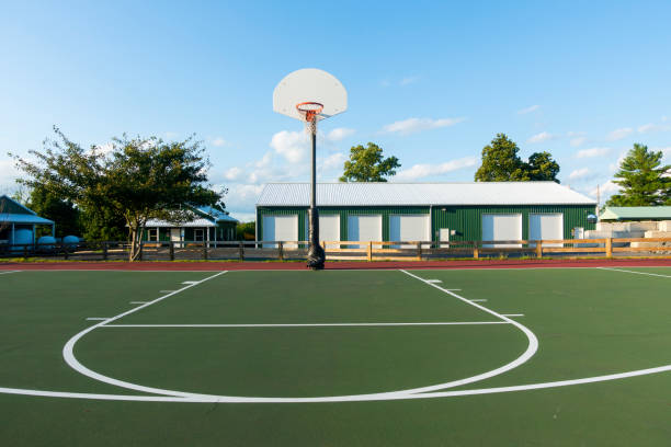 istock Basketball court 1288622540
