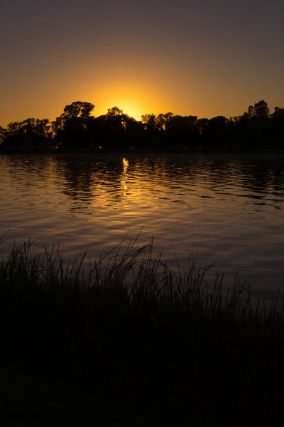 istock Sunrise at Lobos lake 1288626641