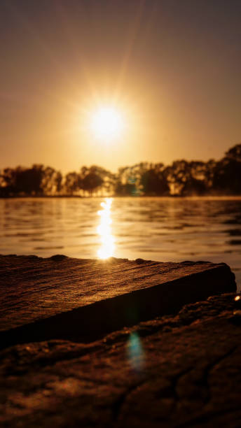 istock Sunrise at Lobos lake 1288627333